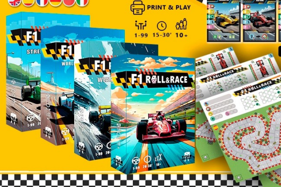 F1 Roll & Race přinese dramatické zakreslovací závody v domácí verzi