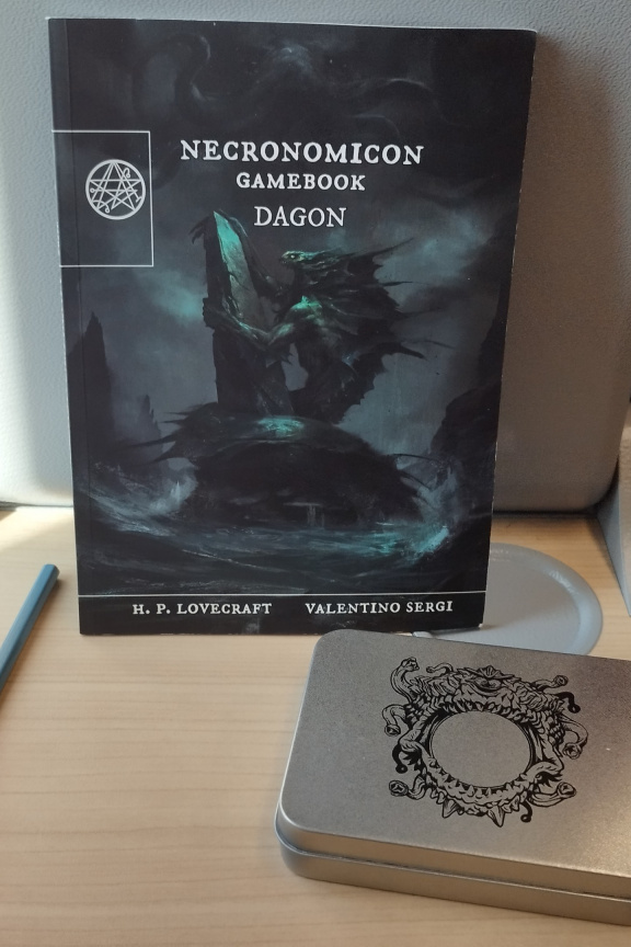 Necronomicon Gamebook: Dagon – recenze herní adaptace tří klasických povídek