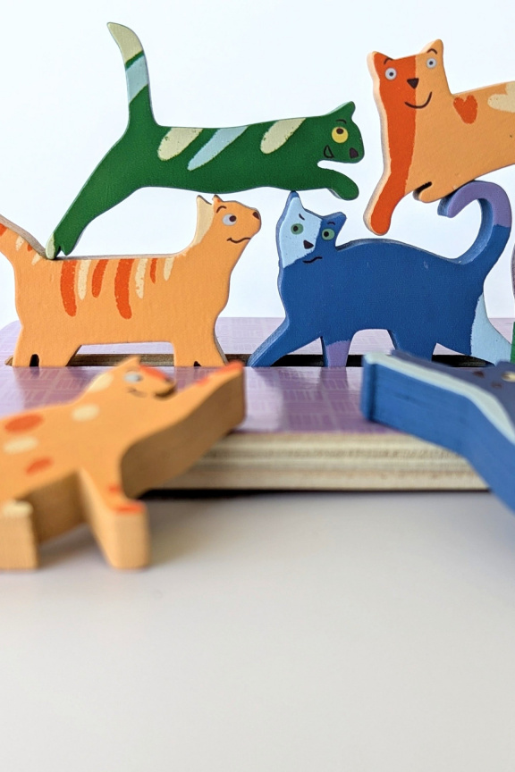 Postavte největší chumel koček v Kočkokupách