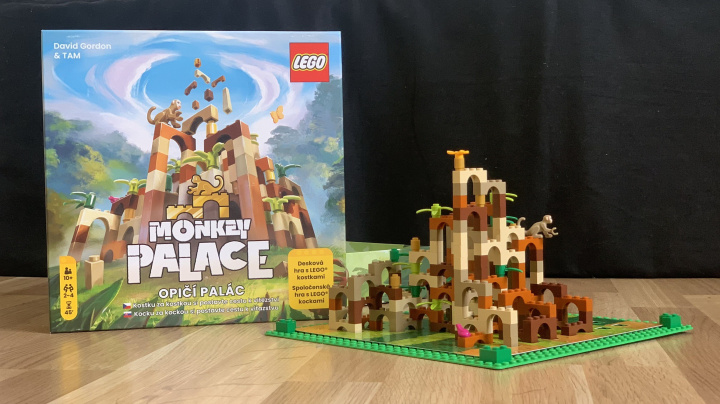 Opičí palác – recenze abstraktní hry s lego dílky pro malé i velké