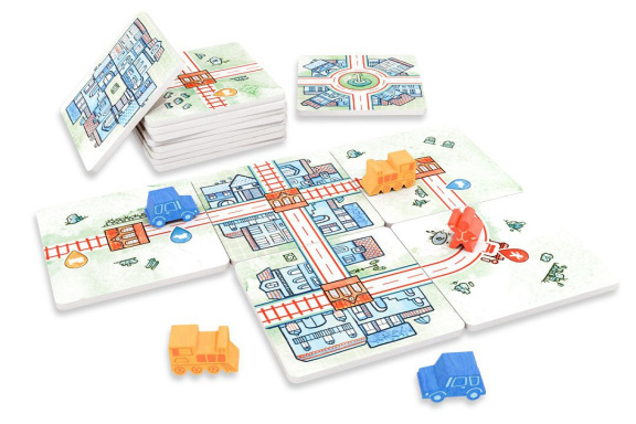 Oblíbená zakreslovačka Railroad Ink vyjde jako „obyčejná“ deskovka Railroad Tiles