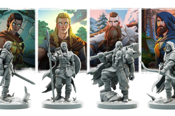 Na Gamefoundu se objevila deskoherní cesta Vikingů v kooperačce Valheim: The Board Game