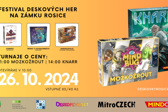 Pozvánka: Zahrajte si deskovky na zámku