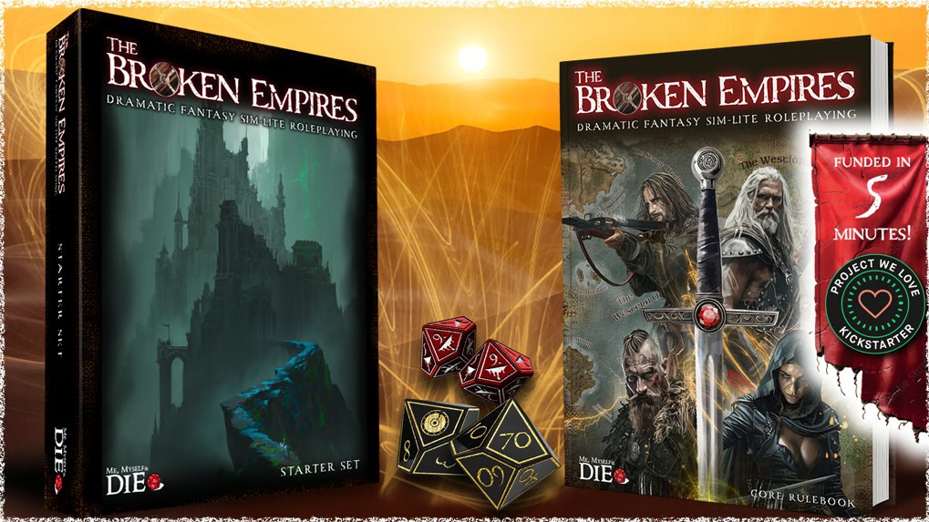 Broken Empires vypadají jako jedno z nejlepších chystaných fantasy RPG