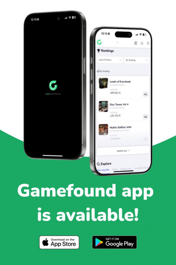 Gamefound vydal vlastní mobilní aplikaci na procházení kampaní