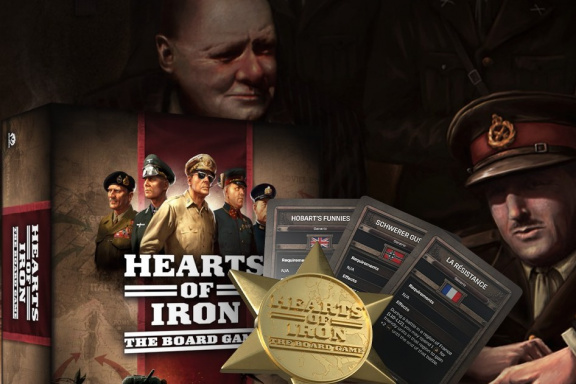 Prožijte druhou světovou válku ve stolní adaptaci velkolepé videohry Hearts of Iron