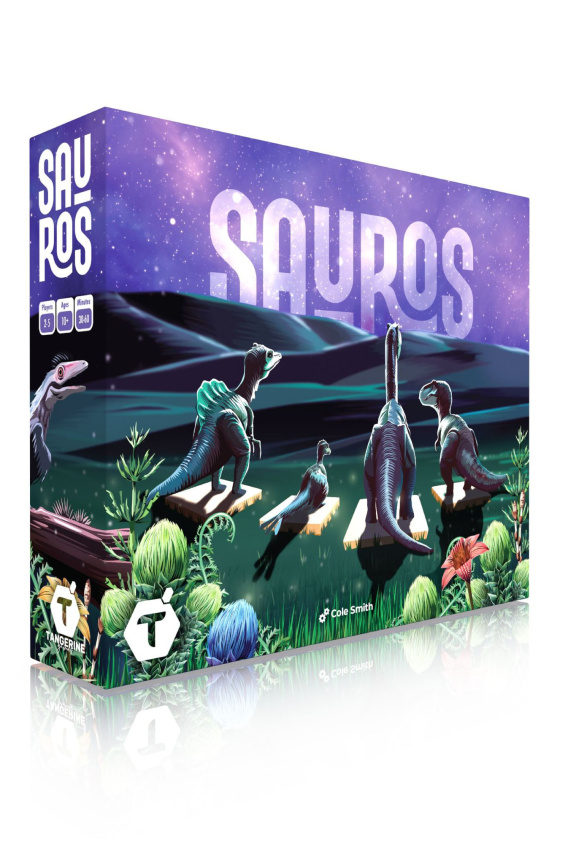 Sauros je dinosauří štychovka s mahjongovými kameny