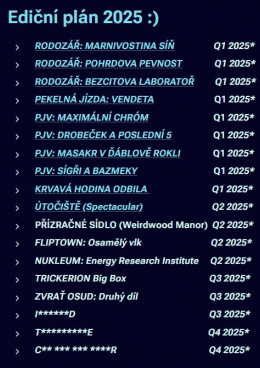 Old Dawg - Ediční plán 2025