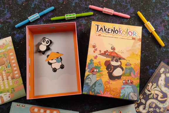Takenokolor – recenze pandí zakreslovačky, v níž se hází fixkami