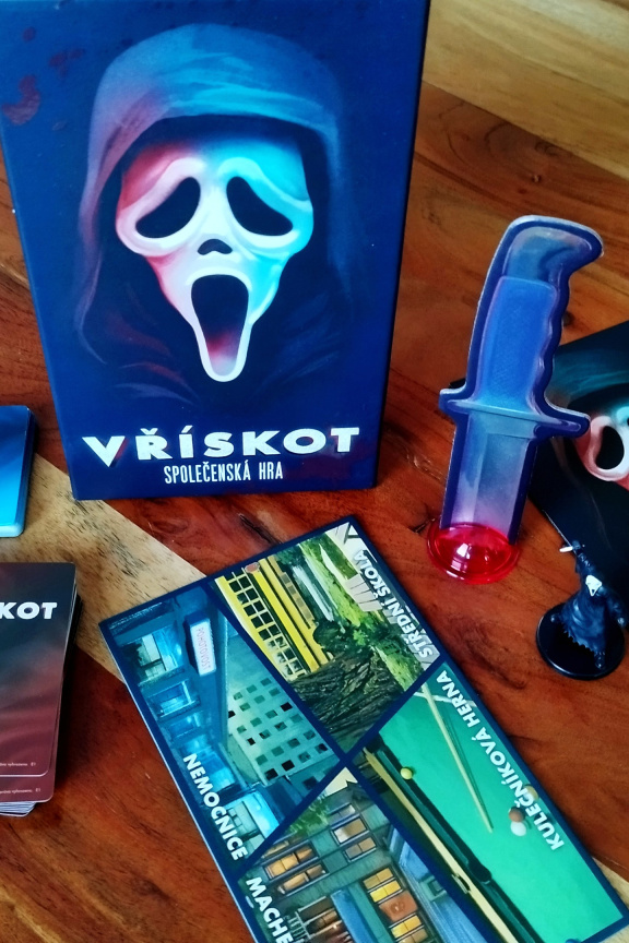Vřískot: Společenská hra – recenze párty kooperace podle přelomového slasheru