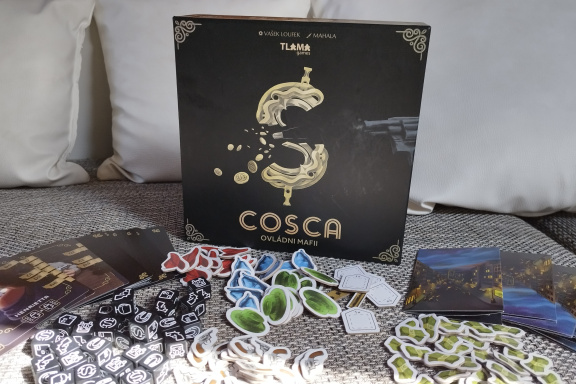 Cosca: Ovládni mafii – recenze blafovacího boje o město
