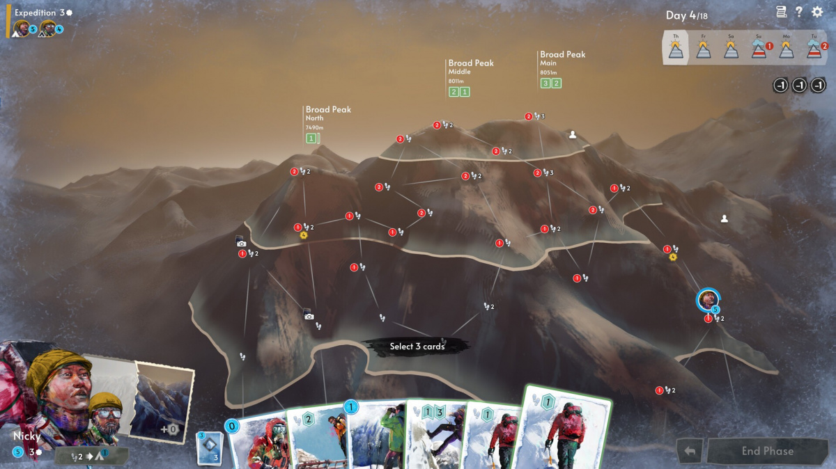 Na Steamu vyšly hned dvě zdigitalizované deskovky: Carnegie a K2