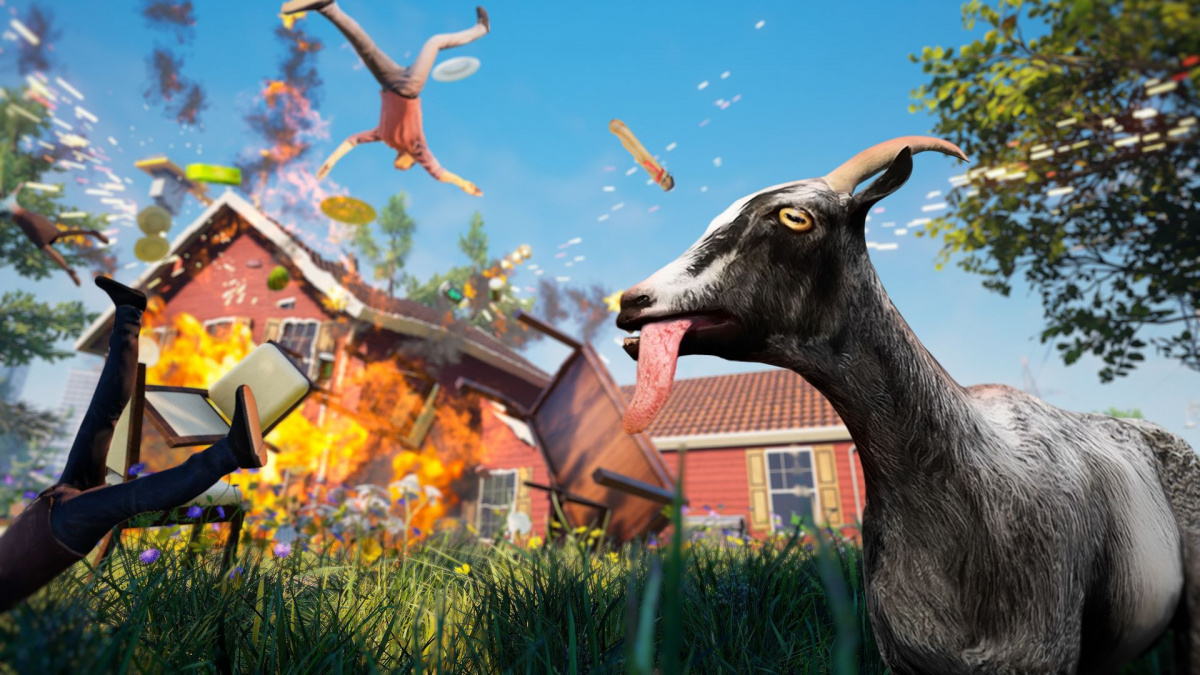 Šílený Goat Simulator dostane šílenou karetní hru od tvůrců stolního Deep Rock Galactic a Valheim