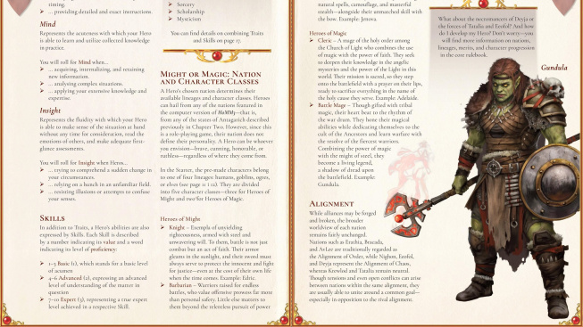 Heroes of Might &amp; Magic: The Tabletop Roleplaying Game