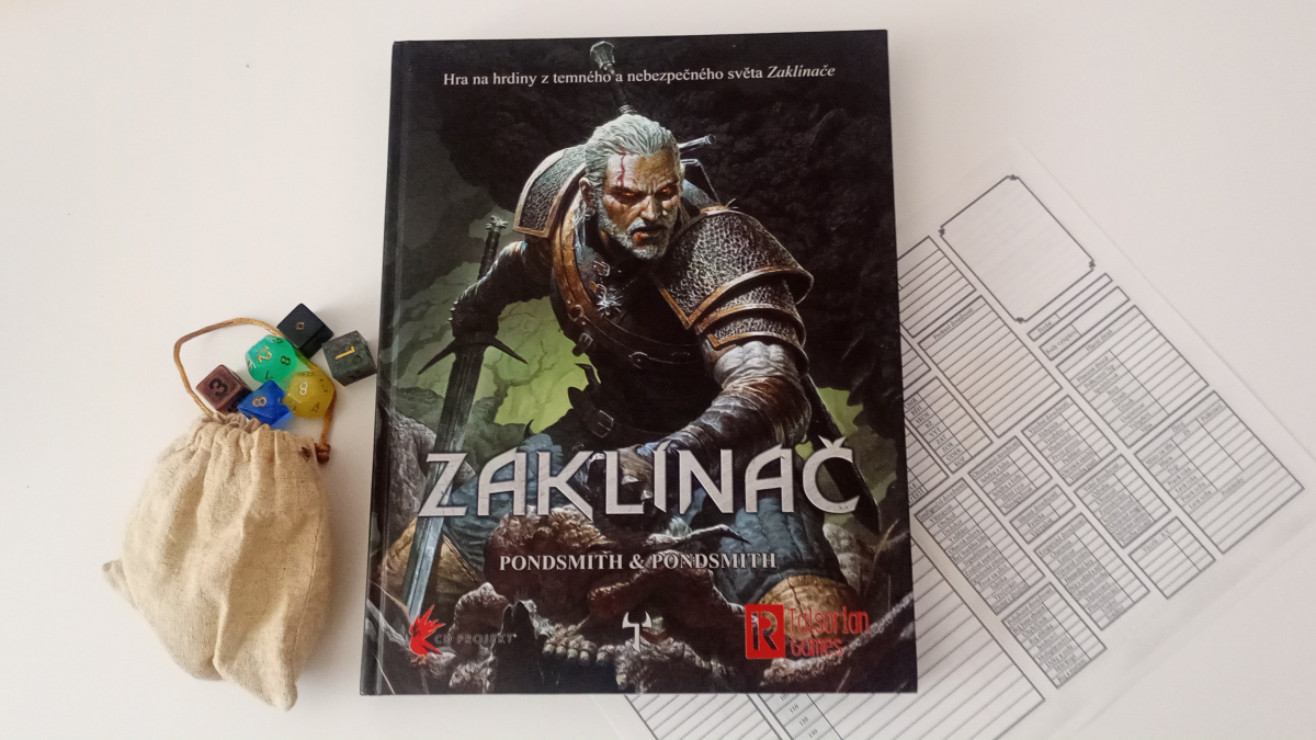 Zaklínač: Hra na hrdiny – recenze stolního RPG s nejslavnějším zabijákem nestvůr