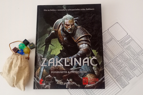 Zaklínač: Hra na hrdiny – recenze stolního RPG s nejslavnějším zabijákem nestvůr