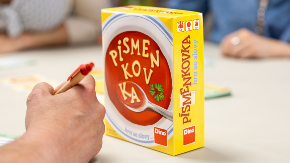 Dino oznamuje slovní novinku Písmenkovka – moji vlastní prvotinu