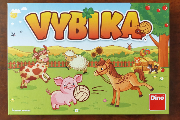 Vybika – recenze dětské paměťové hry propojující pexeso s vybíjenou