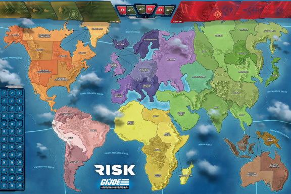 Klasický Risk se protentokrát spojil s G.I. Joe