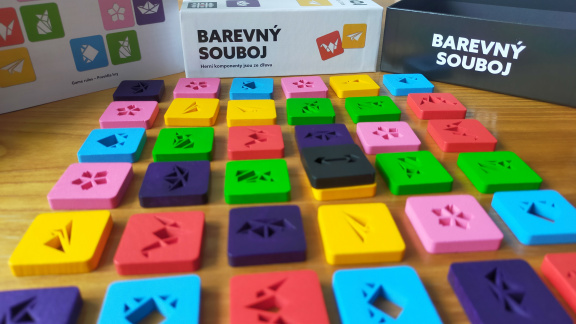 Barevný souboj – recenze dřevěné, logické hry pro dva