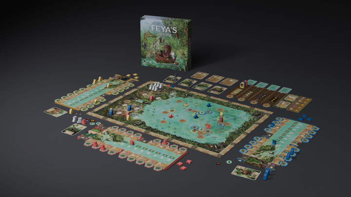 Posvátná bažina od tvůrce Terra Mystica a Gaia Project láká k intenzivnímu obchodování s rybami