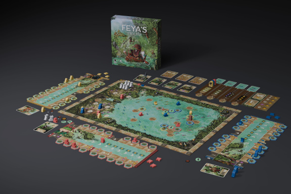 Posvátná bažina od tvůrce Terra Mystica a Gaia Project láká k intenzivnímu obchodování s rybami