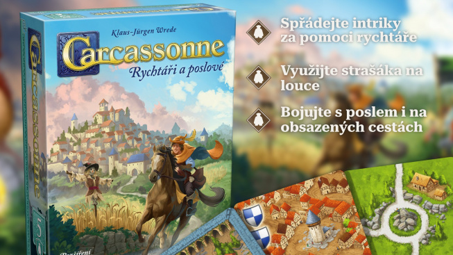 Carcassonne: Rychtáři a poslové