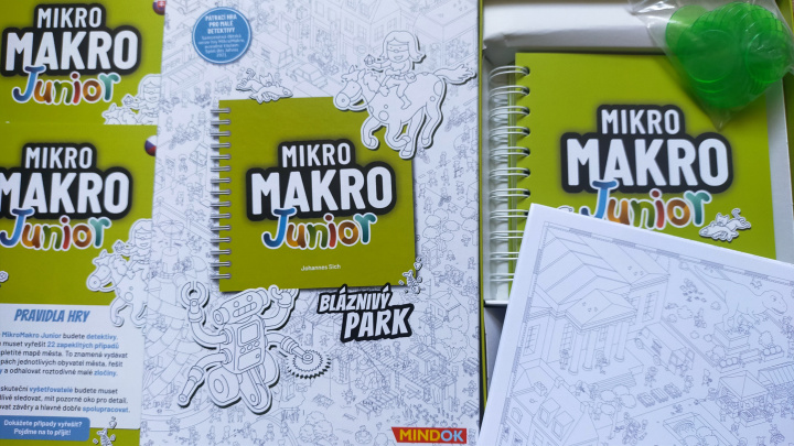 MikroMakro Junior: Bláznivý park – recenze pátračky pro malé detektivy