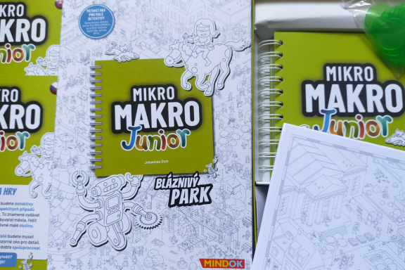 MikroMakro Junior: Bláznivý park – recenze pátračky pro malé detektivy