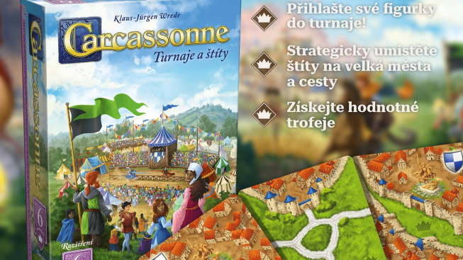 Carcassonne: Turnaje a štíty