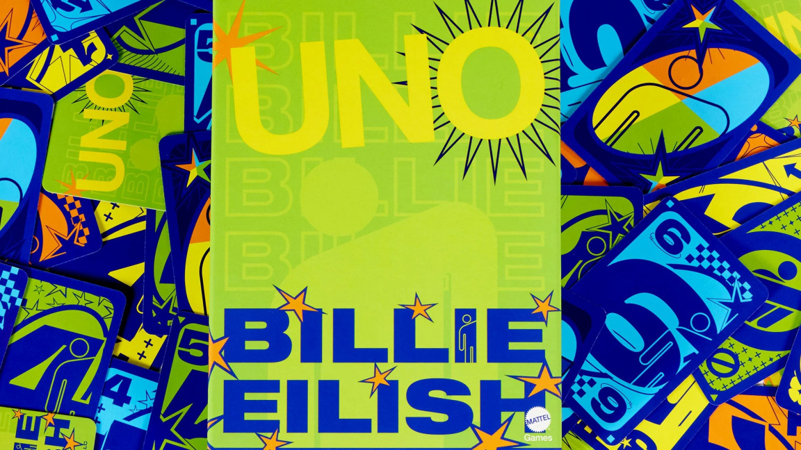 Chybí vám ve sbírce unikátní verze UNO? Jednu dostane populární zpěvačka Billie Eilish