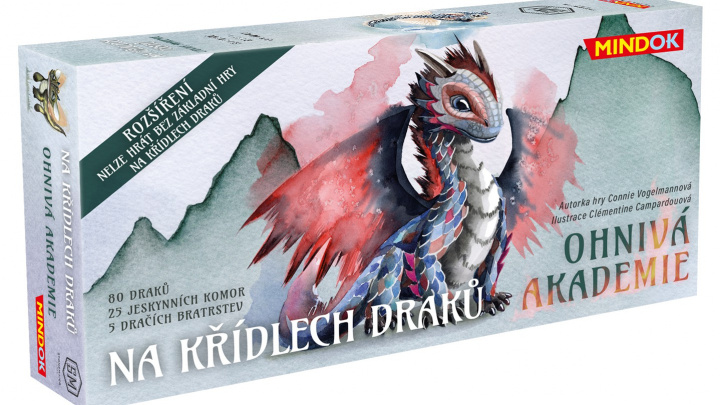 První rozšíření karetního Na křídlech draků se samozřejmě neobejde bez češtiny
