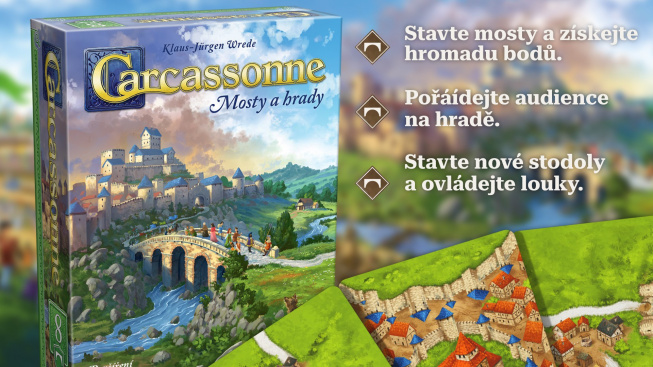 Carcassonne: Mosty a hrady