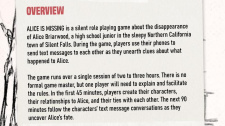 Alice is Missing