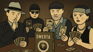 Skvělá blafovací karetní hra Omerta z dob prohibice se konečně dočkala oficiálního překladu