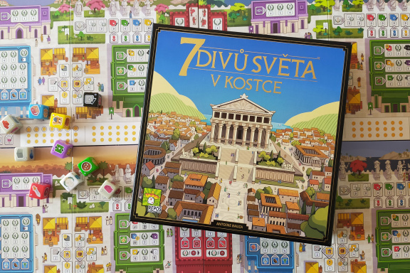 7 divů světa v kostce – recenze kostkové zakreslovačky ve slavných kulisách