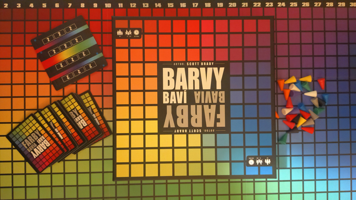 Barvy baví – recenze párty hry postavené na barevném spektru