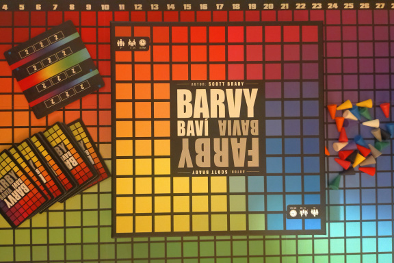 Barvy baví – recenze párty hry postavené na barevném spektru