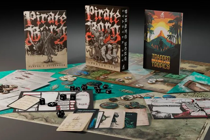 Pirate Borg dostává startovní sadu s unikátním dobrodružstvím