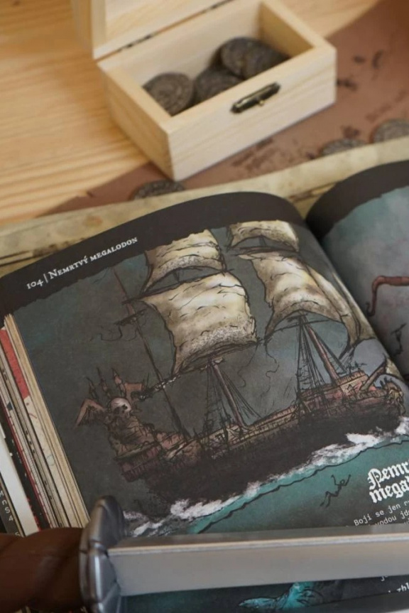 Pirátská hra na hrdiny Pirate Borg dostává startovní sadu