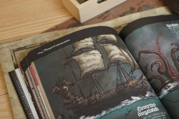 Pirátská hra na hrdiny Pirate Borg dostává startovní sadu