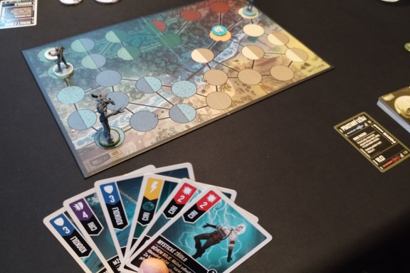 Geralt, Ciri a Lešij vchází do Kaer Morhen...to není začátek vtipu, nýbrž nová sada Unmatched