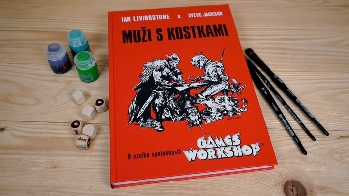 Vyšla kniha Muži s kostkami o historii studia Games Workshop od jeho zakladatelů