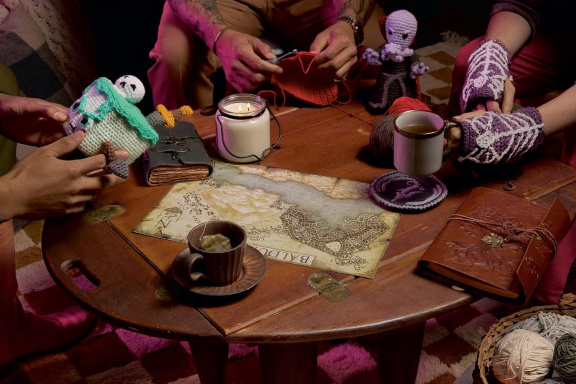 Chystá se oficiální kniha o háčkování prvků z D&D