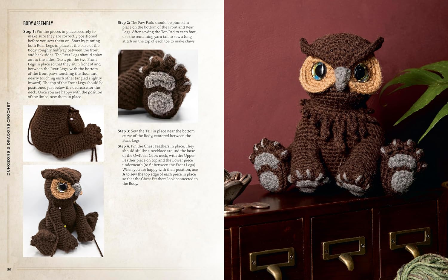 Dungeons & Dragons Crochet: A Book of Many Patterns