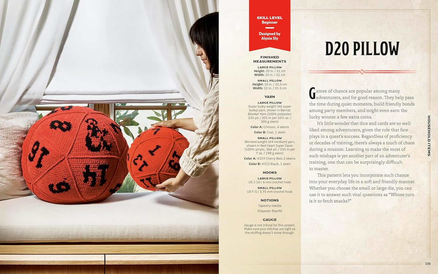 Dungeons & Dragons Crochet: A Book of Many Patterns