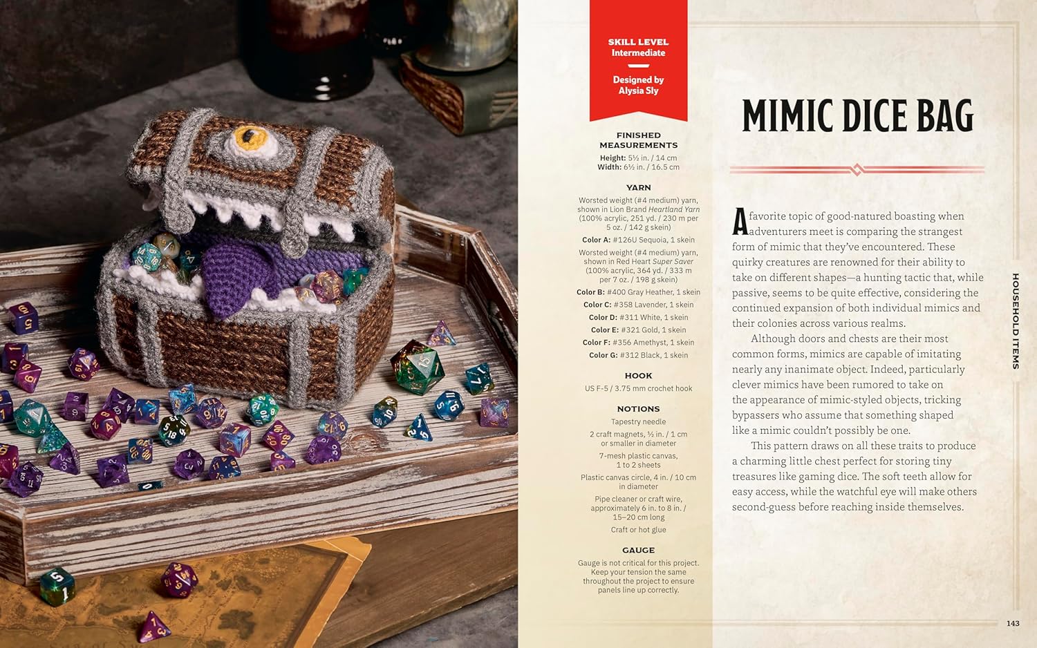 Dungeons & Dragons Crochet: A Book of Many Patterns