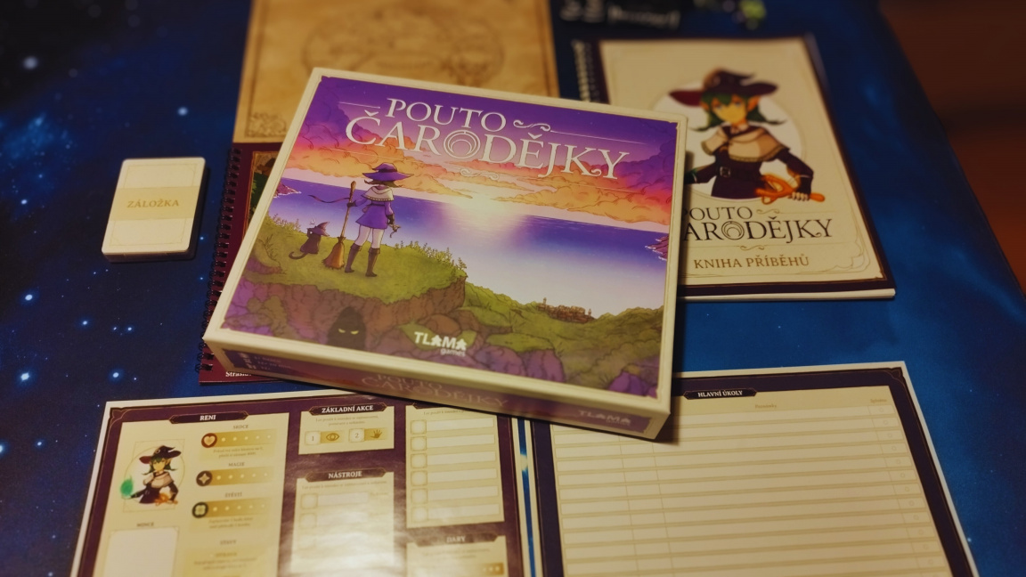 Pouto čarodějky – recenze hřejivého „gamebooku“