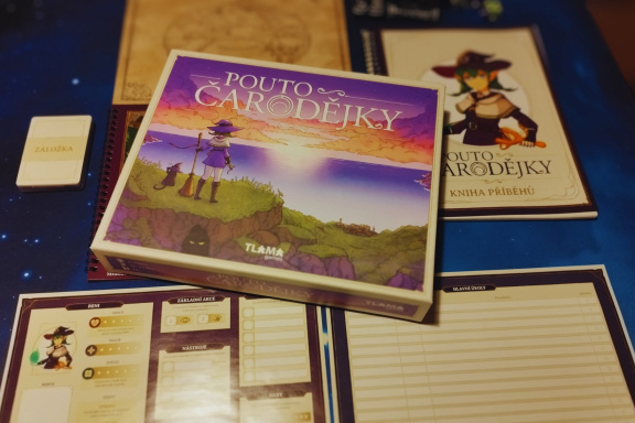 Pouto čarodějky – recenze hřejivého „gamebooku“