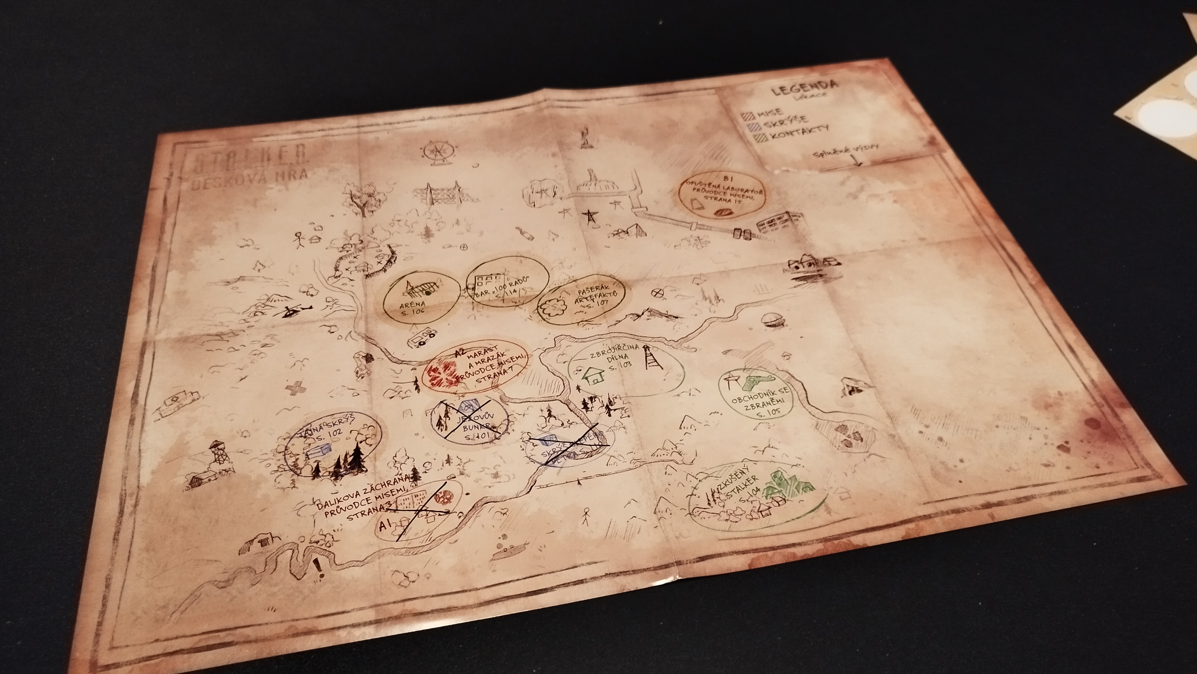 S.T.A.L.K.E.R. Desková hra